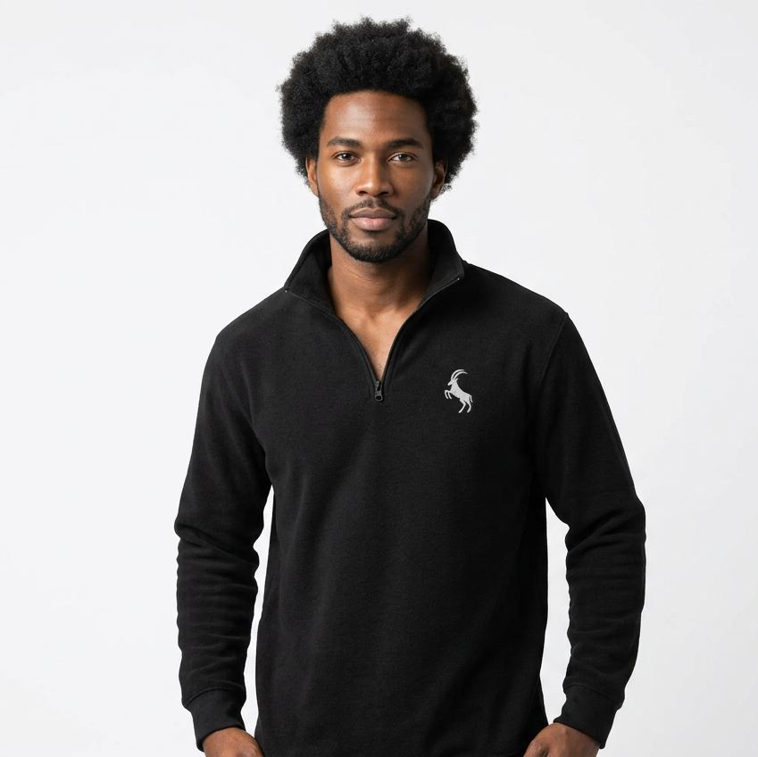 Unisex fleece pullover